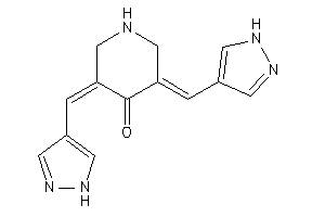 3,5-bis(1H-pyrazol-4-ylmethylene)-4-piperidone