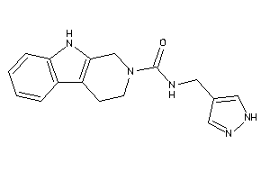 Image of N-(1H-pyrazol-4-ylmethyl)-1,3,4,9-tetrahydro-$b-carboline-2-carboxamide