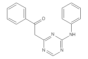 2-(4-anilino-s-triazin-2-yl)-1-phenyl-ethanone