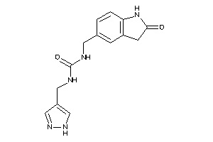 1-[(2-ketoindolin-5-yl)methyl]-3-(1H-pyrazol-4-ylmethyl)urea