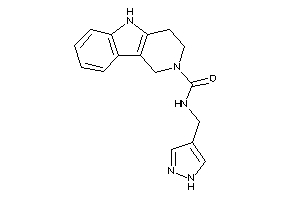 N-(1H-pyrazol-4-ylmethyl)-1,3,4,5-tetrahydropyrido[4,3-b]indole-2-carboxamide