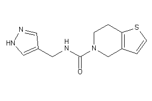 N-(1H-pyrazol-4-ylmethyl)-6,7-dihydro-4H-thieno[3,2-c]pyridine-5-carboxamide