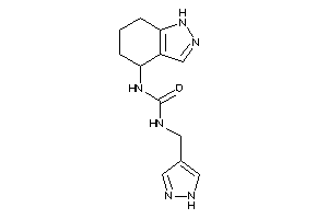 1-(1H-pyrazol-4-ylmethyl)-3-(4,5,6,7-tetrahydro-1H-indazol-4-yl)urea