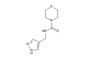 N-(1H-pyrazol-4-ylmethyl)thiomorpholine-4-carboxamide