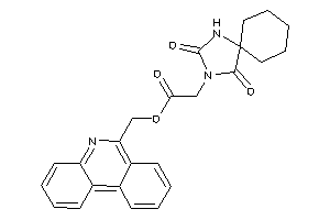 2-(2,4-diketo-1,3-diazaspiro[4.5]decan-3-yl)acetic Acid Phenanthridin-6-ylmethyl Ester