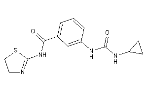 3-(cyclopropylcarbamoylamino)-N-(2-thiazolin-2-yl)benzamide