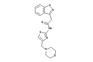 2-indoxazen-3-yl-N-[4-(morpholinomethyl)thiazol-2-yl]acetamide