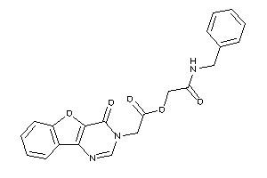 2-(4-ketobenzofuro[3,2-d]pyrimidin-3-yl)acetic Acid [2-(benzylamino)-2-keto-ethyl] Ester
