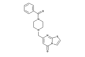 7-[(4-benzoylpiperazino)methyl]thiazolo[3,2-a]pyrimidin-5-one