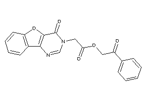 2-(4-ketobenzofuro[3,2-d]pyrimidin-3-yl)acetic Acid Phenacyl Ester