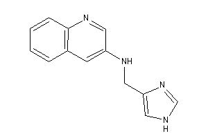 1H-imidazol-4-ylmethyl(3-quinolyl)amine