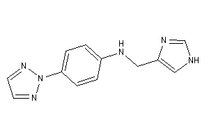 1H-imidazol-4-ylmethyl-[4-(triazol-2-yl)phenyl]amine