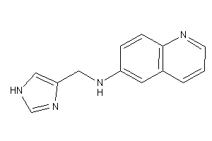 1H-imidazol-4-ylmethyl(6-quinolyl)amine