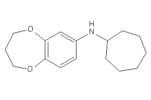 Cycloheptyl(3,4-dihydro-2H-1,5-benzodioxepin-7-yl)amine