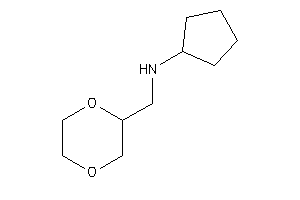 Cyclopentyl(1,4-dioxan-2-ylmethyl)amine