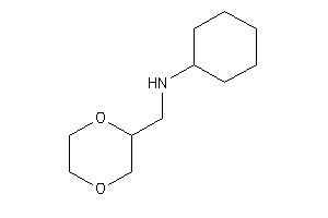 Cyclohexyl(1,4-dioxan-2-ylmethyl)amine