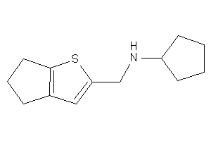 Cyclopentyl(5,6-dihydro-4H-cyclopenta[b]thiophen-2-ylmethyl)amine