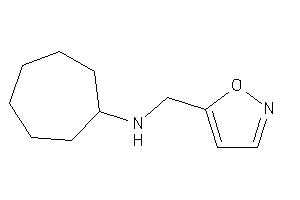 Cycloheptyl(isoxazol-5-ylmethyl)amine