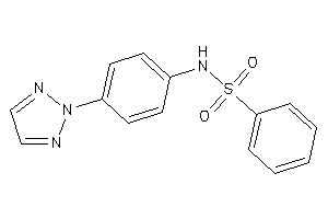 N-[4-(triazol-2-yl)phenyl]benzenesulfonamide