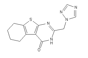 2-(1,2,4-triazol-1-ylmethyl)-5,6,7,8-tetrahydro-3H-benzothiopheno[2,3-d]pyrimidin-4-one