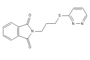 2-[3-(pyridazin-3-ylthio)propyl]isoindoline-1,3-quinone