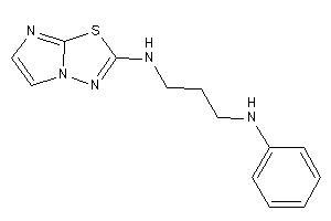 Image of 3-anilinopropyl(imidazo[2,1-b][1,3,4]thiadiazol-2-yl)amine