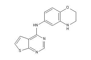 3,4-dihydro-2H-1,4-benzoxazin-6-yl(thieno[2,3-d]pyrimidin-4-yl)amine