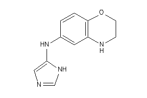3,4-dihydro-2H-1,4-benzoxazin-6-yl(1H-imidazol-5-yl)amine