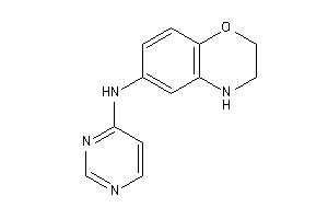 3,4-dihydro-2H-1,4-benzoxazin-6-yl(4-pyrimidyl)amine