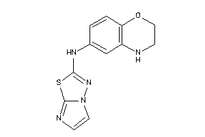 3,4-dihydro-2H-1,4-benzoxazin-6-yl(imidazo[2,1-b][1,3,4]thiadiazol-2-yl)amine