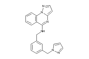 Pyrazolo[1,5-a]quinazolin-5-yl-[3-(pyrazol-1-ylmethyl)benzyl]amine