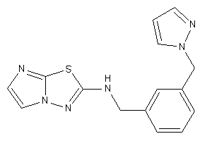 Imidazo[2,1-b][1,3,4]thiadiazol-2-yl-[3-(pyrazol-1-ylmethyl)benzyl]amine