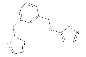 Isothiazol-5-yl-[3-(pyrazol-1-ylmethyl)benzyl]amine