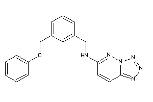 [3-(phenoxymethyl)benzyl]-(tetrazolo[5,1-f]pyridazin-6-yl)amine