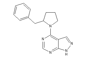 4-(2-benzylpyrrolidino)-1H-pyrazolo[3,4-d]pyrimidine