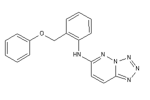 [2-(phenoxymethyl)phenyl]-(tetrazolo[5,1-f]pyridazin-6-yl)amine