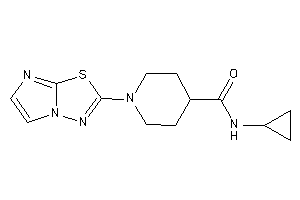 N-cyclopropyl-1-imidazo[2,1-b][1,3,4]thiadiazol-2-yl-isonipecotamide