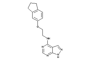 2-indan-5-yloxyethyl(1H-pyrazolo[3,4-d]pyrimidin-4-yl)amine