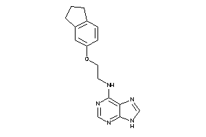 2-indan-5-yloxyethyl(9H-purin-6-yl)amine