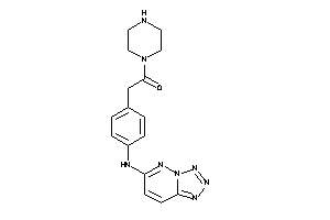 1-piperazino-2-[4-(tetrazolo[5,1-f]pyridazin-6-ylamino)phenyl]ethanone