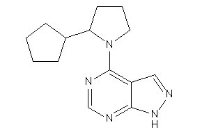 4-(2-cyclopentylpyrrolidino)-1H-pyrazolo[3,4-d]pyrimidine