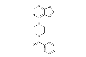 Image of Phenyl-(4-thieno[2,3-d]pyrimidin-4-ylpiperazino)methanone