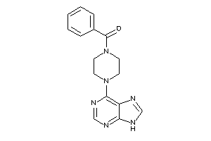 Phenyl-[4-(9H-purin-6-yl)piperazino]methanone