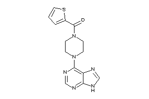 [4-(9H-purin-6-yl)piperazino]-(2-thienyl)methanone