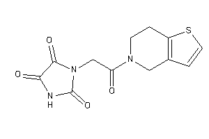 1-[2-(6,7-dihydro-4H-thieno[3,2-c]pyridin-5-yl)-2-keto-ethyl]imidazolidine-2,4,5-trione