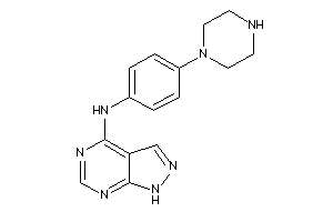 (4-piperazinophenyl)-(1H-pyrazolo[3,4-d]pyrimidin-4-yl)amine