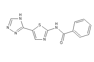 Image of N-[5-(4H-1,2,4-triazol-3-yl)thiazol-2-yl]benzamide