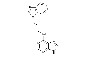 3-(benzimidazol-1-yl)propyl-(1H-pyrazolo[3,4-d]pyrimidin-4-yl)amine