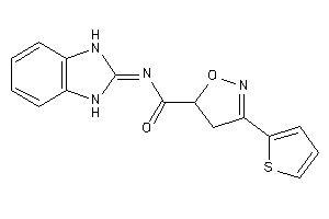 N-(1,3-dihydrobenzimidazol-2-ylidene)-3-(2-thienyl)-2-isoxazoline-5-carboxamide