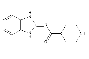 N-(1,3-dihydrobenzimidazol-2-ylidene)isonipecotamide